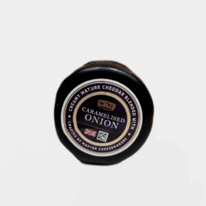 cheddar s karamelizovanou cibulkou